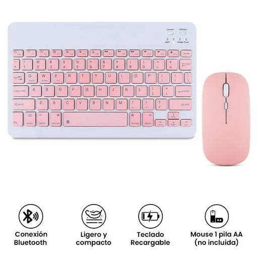 Kit Mouse Y Teclado Inalámbrico